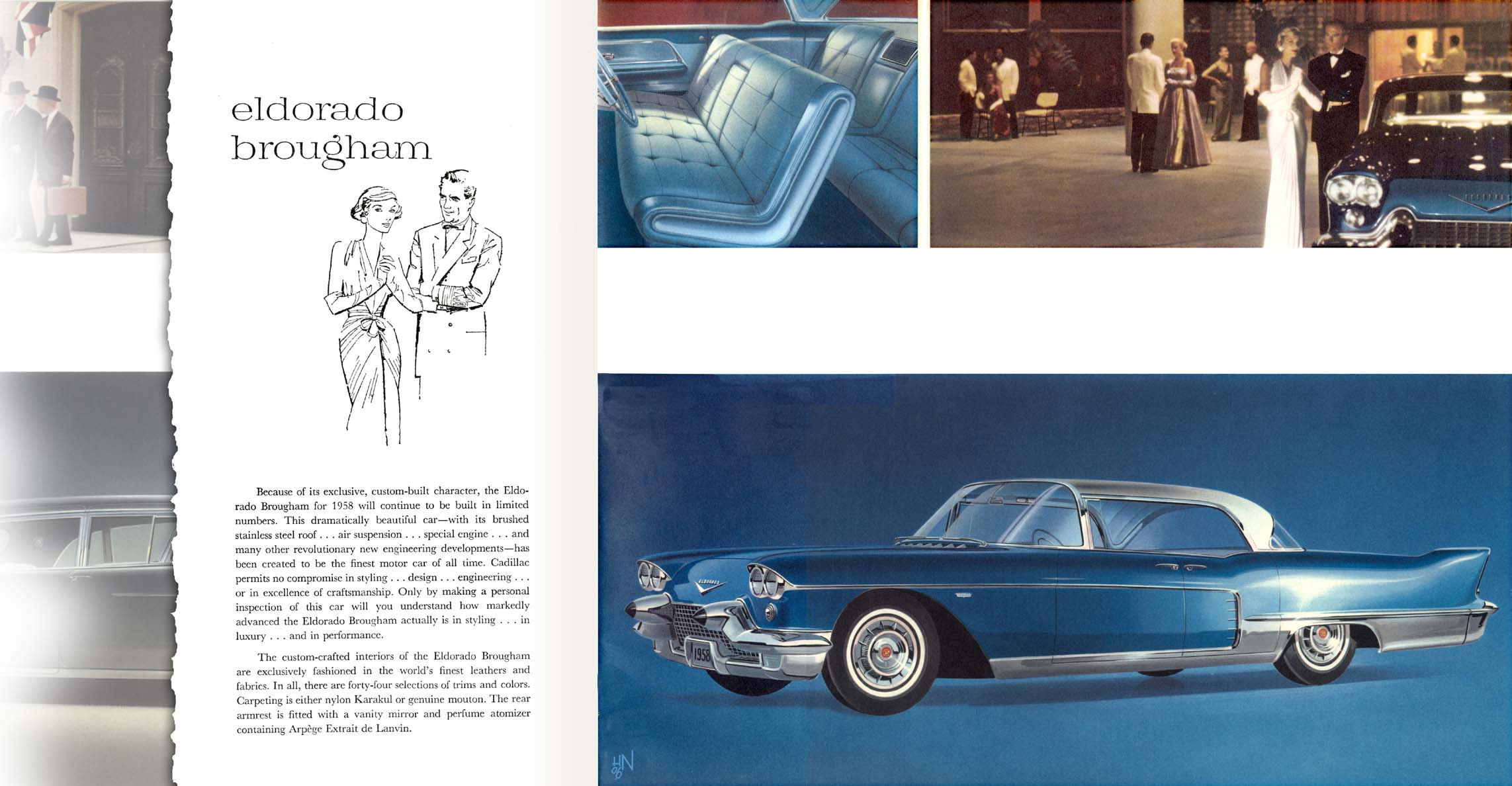 1958 Cadillac Brochure Page 1